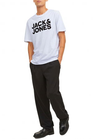 Tricou JACK &JONES Corp Logo - 12151955-White BL [3]