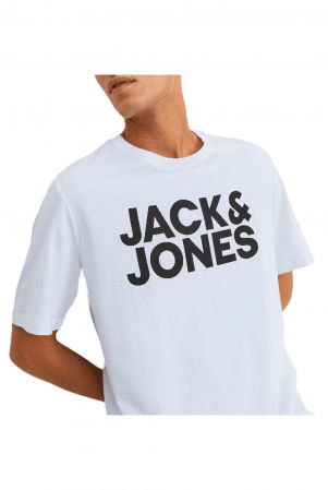 Tricou JACK &JONES Corp Logo - 12151955-White BL [2]