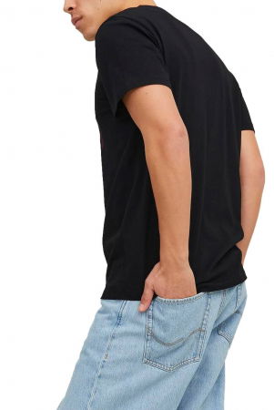 Tricou JACK &JONES Corp Logo - 12233999-Black [1]