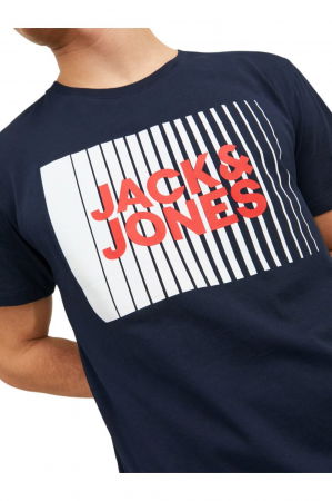 Tricou JACK &JONES Corp Logo - 12233999-Navy Blazer [2]