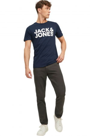 Tricou JACK &JONES Corp Logo LP - 12151955-Navy Blazer BWL [3]