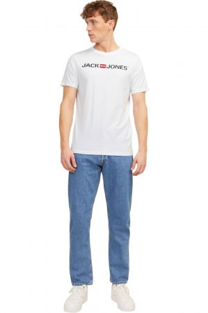 Tricou JACK &JONES Corp Logo Multipack - 3 tricouri - 12191330-White [2]