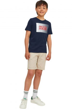 Tricou JACK &JONES Corp Logo Play JNR - 12237411-Navy Blazer [6]