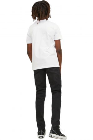 Tricou JACK &JONES Corp Logo Play JNR - 12237411-White [1]