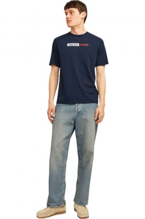 Tricou JACK &JONES Corp Logo Play5 - 12233999-Navy Blazer P5 [3]