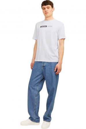 Tricou JACK &JONES Corp Logo Play5 - 12233999-White P5 [3]