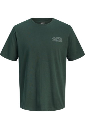Tricou JACK &JONES Corp Logo Small Print - 12151955-Scarab [3]
