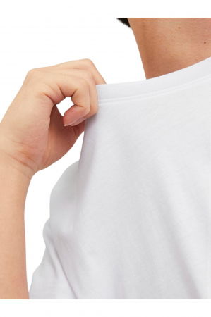 Tricou JACK &JONES Corp Logo Small Print - 12151955-White SP [1]