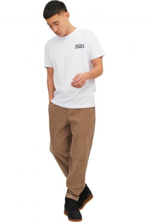 Tricou JACK &JONES Corp Logo Small Print - 12151955-White SP [3]