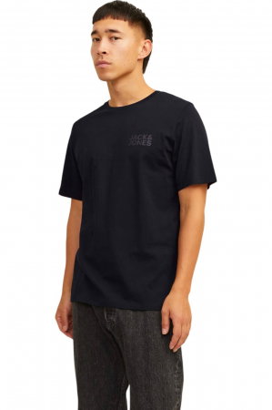 BĂRBAŢI - Tricou JACK &JONES Corp Logo Small Print B - 12151955-Black-SPB