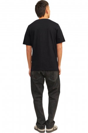 Tricou JACK &JONES Corp Logo Small Print B - 12151955-Black-SPB [1]