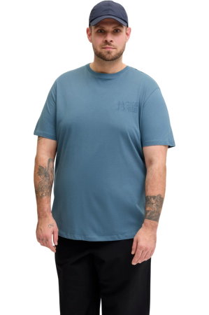 BĂRBAŢI - Tricou JACK &JONES Corp Logo SS PLS - 12158505-Blue Mirage