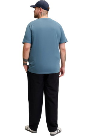 Tricou JACK &JONES Corp Logo SS PLS - 12158505-Blue Mirage [1]