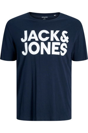 Tricou JACK &JONES Corp Logo SS PLS - 12158505-Navy Blazer [4]