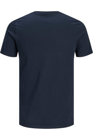 Tricou JACK &JONES Corp Logo SS PLS - 12158505-Navy Blazer [5]