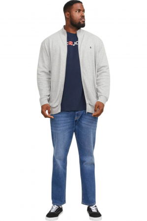 Tricou JACK &JONES Corp Logo SS PLS - 12184987-Navy Blazer [3]