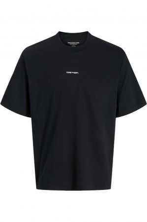 REDUCERI - Tricou JACK &JONES Cover Script Back PLS - 12288178-Black