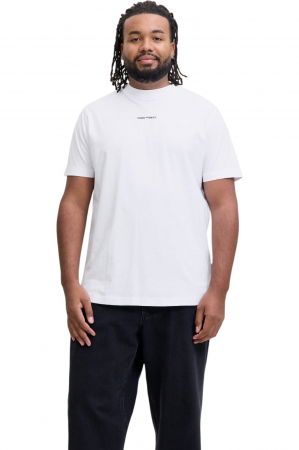 NOUTĂŢI - Tricou JACK &JONES Cover Script Back PLS - 12288178-Bright White