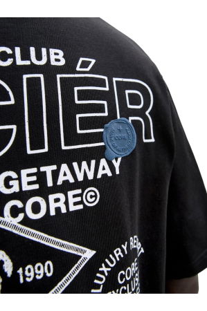 Tricou JACK &JONES Crest Back Print - 12286090-Black [4]