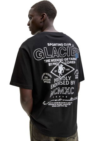 Tricou JACK &JONES Crest Back Print - 12286090-Black [3]