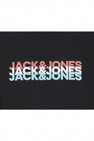 Tricou JACK &JONES Cyber - 12256777-Black [3]