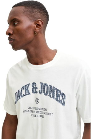 Tricou JACK &JONES Denver Graphic - 12291213-Cloud Dancer [5]