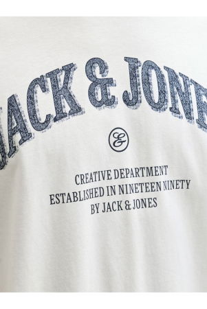 Tricou JACK &JONES Denver Graphic - 12291213-Cloud Dancer [3]
