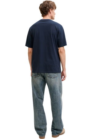 Tricou JACK &JONES Denver Graphic - 12291213-Navy Blazer [1]