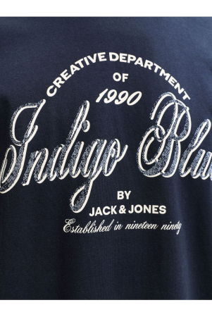 Tricou JACK &JONES Denver Graphic - 12291213-Navy Blazer [2]