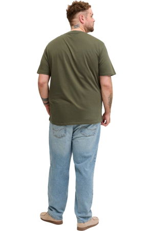 Tricou JACK &JONES Denver Graphic SS PLS - 12294518-Dusty Olive [1]