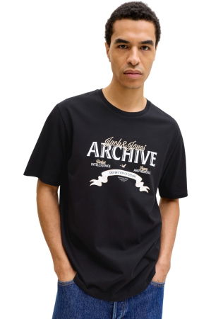 Tricou JACK &JONES Dover Denim - 12290417-Black [4]