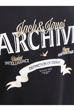 Tricou JACK &JONES Dover Denim - 12290417-Black [3]