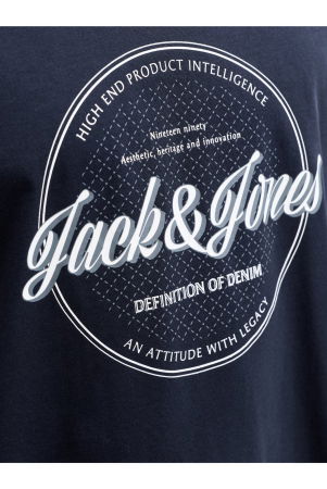 Tricou JACK &JONES Dover Denim - 12290417-Navy Blazer [3]
