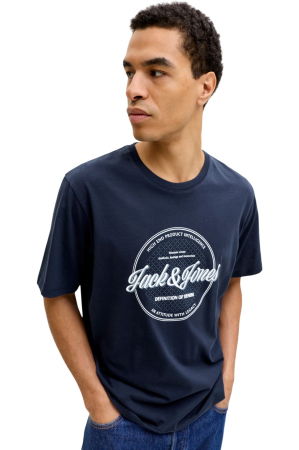 Tricou JACK &JONES Dover Denim - 12290417-Navy Blazer [4]