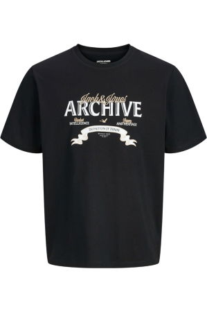 NOUTĂŢI - Tricou JACK &JONES Dover Denim PLS - 12294516-Black