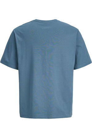 Tricou JACK &JONES Dover Denim PLS - 12294516-Blue Mirage [1]