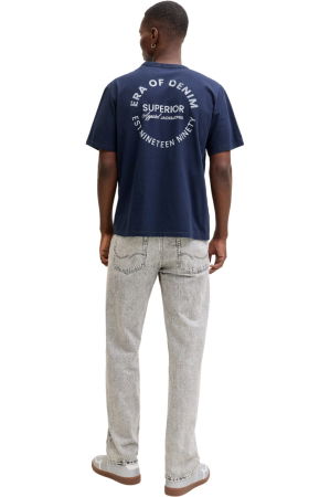 Tricou JACK &JONES Dover Graphic - 12288005-Navy Blazer [1]