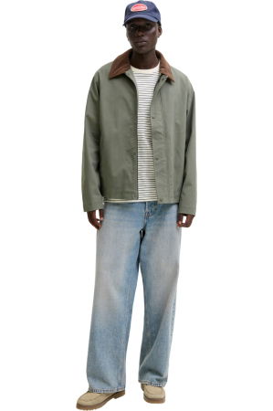 Tricou JACK &JONES Dover Striped - 12288015-Antique White [4]