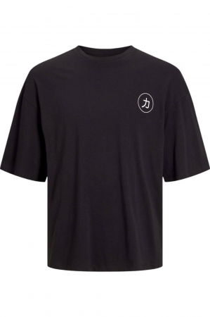 REDUCERI - Tricou JACK &JONES Dragon Back Print - 12273504-Black