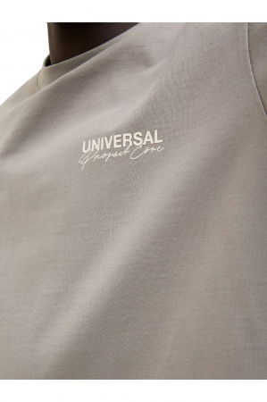 Tricou JACK &JONES Dynamic Dust - 12273867-Gray Flannel [3]