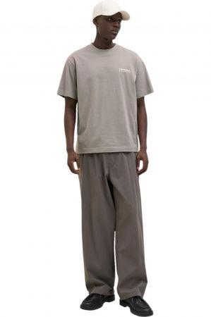 Tricou JACK &JONES Dynamic Dust - 12273867-Gray Flannel [4]