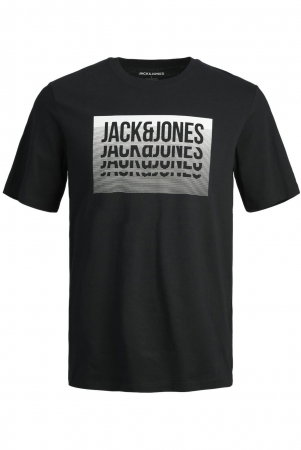 Tricou JACK &JONES Flint - 12248614-Black [0]