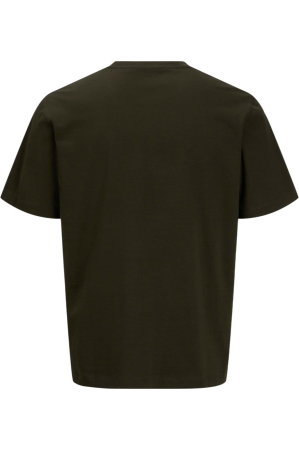 Tricou JACK &JONES Frederiksberg Colorfull Front PLS - 12305847-Rosin [1]