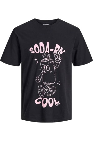BĂRBAŢI - Tricou JACK &JONES Funny Fruit - 12288084-Black