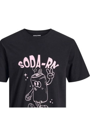 Tricou JACK &JONES Funny Fruit - 12288084-Black [1]