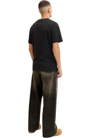 Tricou JACK &JONES Fusion Dots Print - 12289863-Black [1]