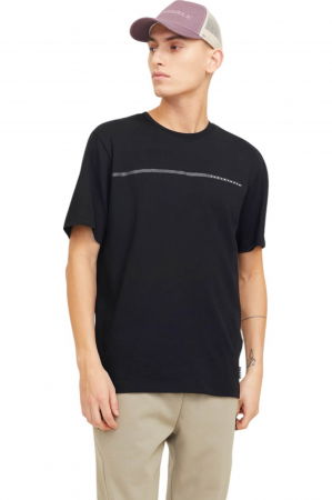 TRICOURI - Tricou JACK &JONES Fusion Full Branding - 12273120-Black