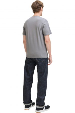 Tricou JACK &JONES Geplas Crew - 12278523-Ultimate Grey [1]