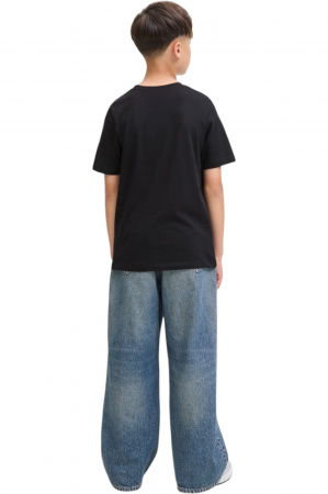 Tricou JACK &JONES Geplas Crew JNR - 12279670-Black [1]