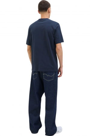 Tricou JACK &JONES Hayato BTS LN - 12278508-Sky Captain [1]